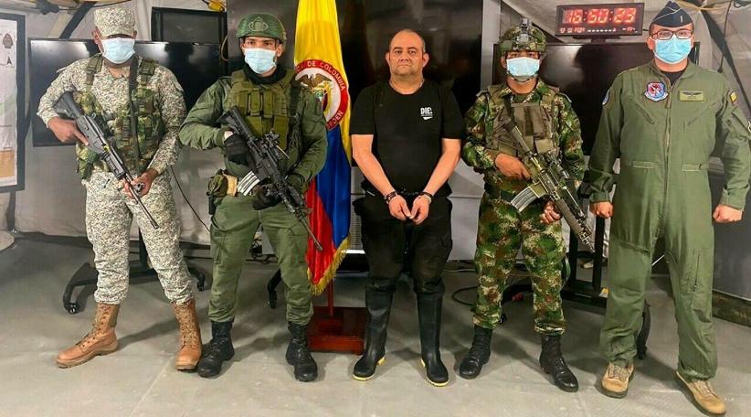Colombia anunció la captura de Otoniel, el jefe narco más buscado 