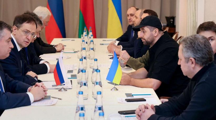 Talks to end fighting between Russia and Ukraine end with no substantial agreement