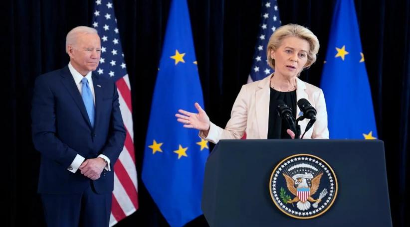 EU signs US gas deal to curb reliance on Russia