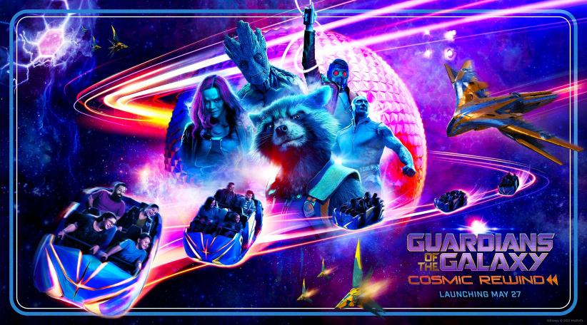 Walt Disney World anunció que su tan esperada atracción "Guardians of the Galaxy: Cosmic Rewind" abrirá en mayo en EPCOT