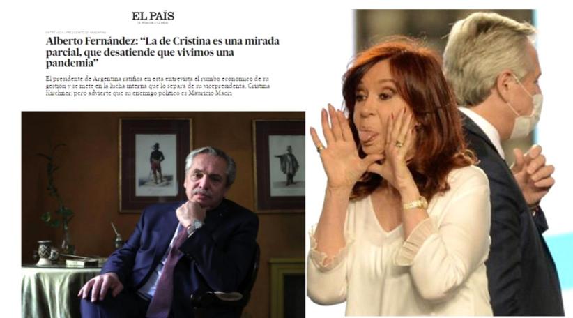 Alberto Fernández le contestó desde España a Cristina Kirchner: “Tiene una mirada parcial que desatiende que vivimos una pandemia”