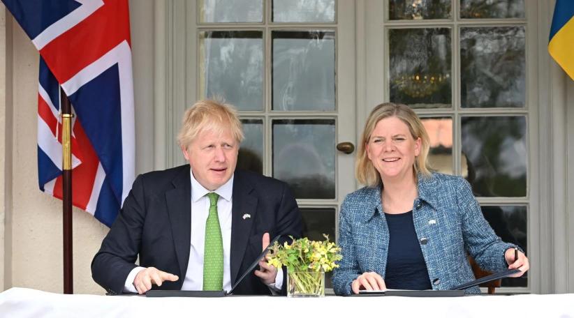 UK agrees to support Sweden and Finland if attacked, says Boris Johnson