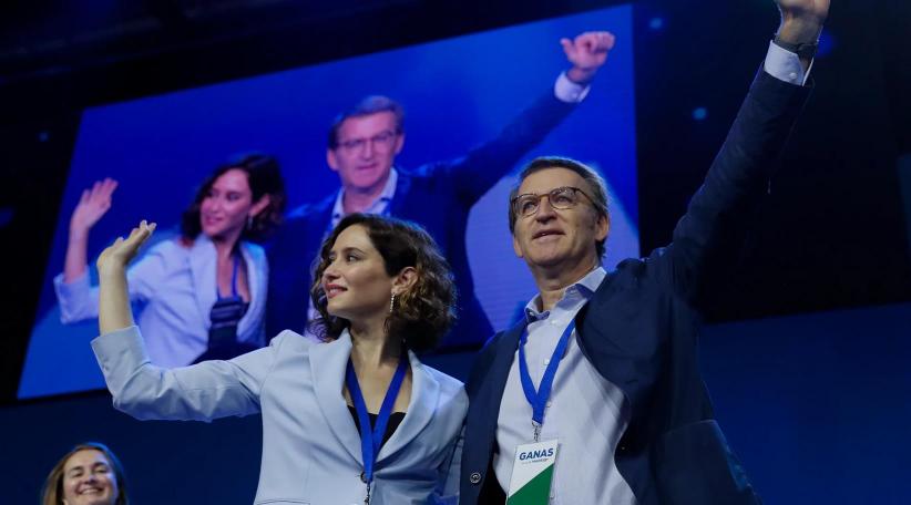 España: Feijóo y Ayuso sellan el acuerdo de unidad del PP para enfrentar a Pedro Sánchez