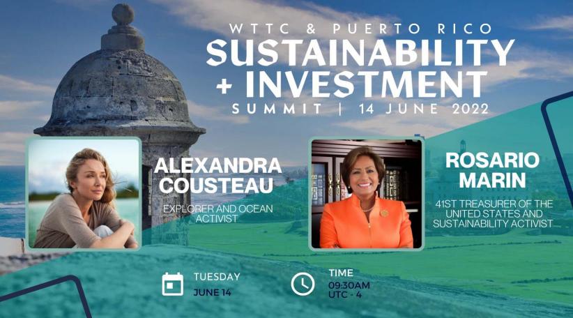 El WTTC realiza el próximo 14 de junio su Cumbre de Sostenibilidad e Inversión en Puerto Rico
