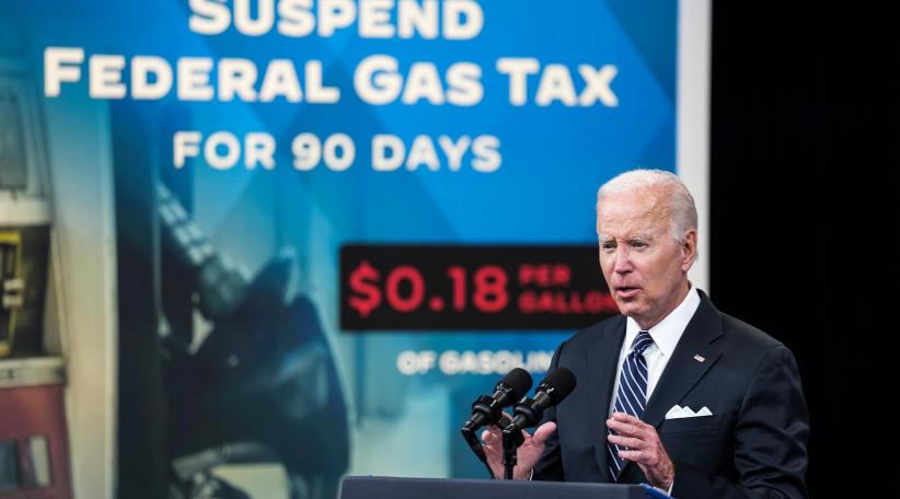 Biden asks Congress for gas tax holiday to lower record pump prices