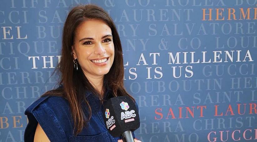 Carolina Grabova nos recibe en "The Mall al Millenia" un centro de compras de lujo de Orlando