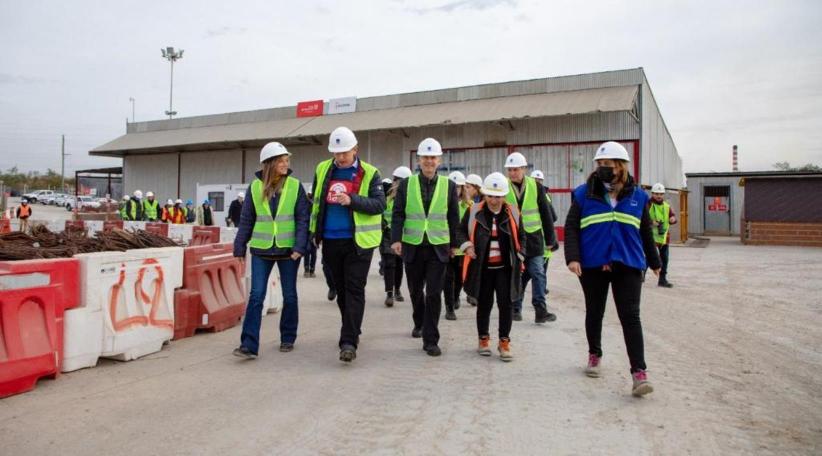 Malena Galmarini recorrió junto a autoridades del Banco Mundial y ACUMAR la megaobra Sistema Riachuelo