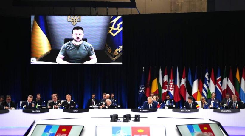 Las fuerzas rusas atacaron objetivos en Ucrania mientras los miembros de la OTAN se reunían en Madrid