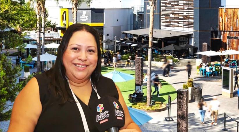 "Yo entiendo que los centros comerciales son una atracción a muy buena para los que viajan", dice Karla Villatoro de la firma CBRE al IPW de Orlando