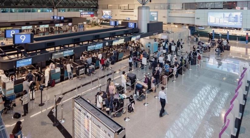 El volumen de pasajeros del aeropuerto de Taoyuan (Taiwán)  aumentó casi 200% a medida que se suavizan los controles fronterizos