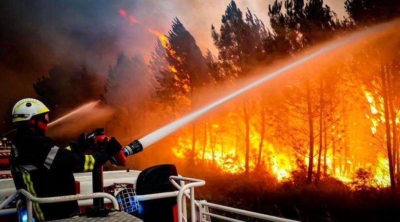 Europe heatwave: Deadly wildfires spread in Mediterranean