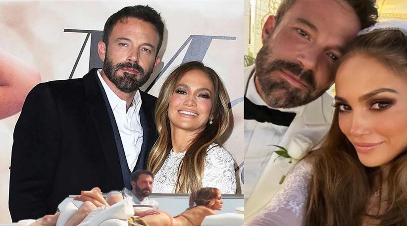 Jennifer Lopez y Ben Affleck se casaron en Las Vegas