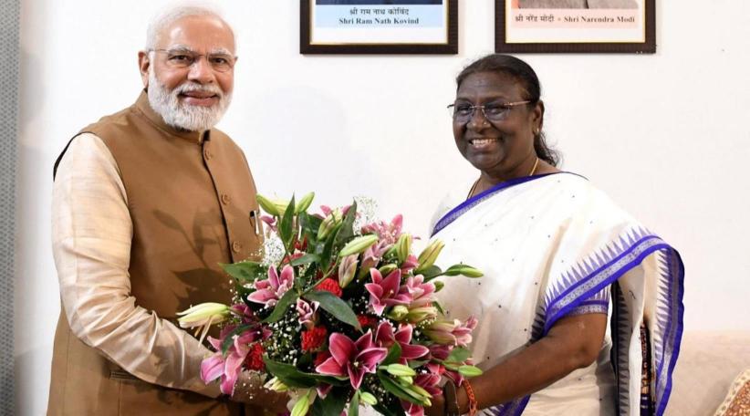 Drupadi Murmu, una mujer integrante de una comunidad tribal, fue elegida  nueva presidenta  de India