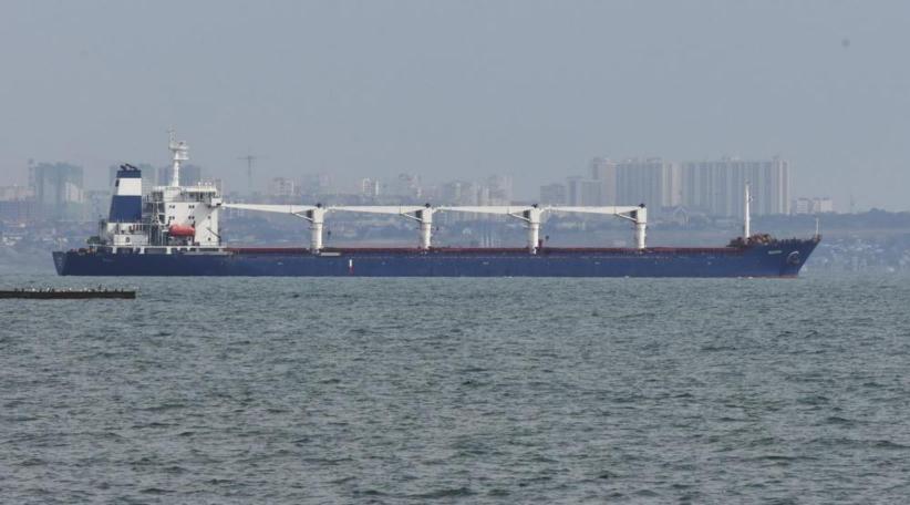 El primer barco con granos ucranianos sale del puerto de Odesa