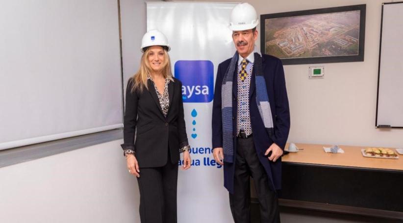 Malena Galmarini recibió al embajador de Qatar, Battal Meajeb Al Dosari con el fin de intercambiar proyectos de agua y saneamiento