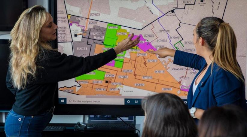 Malena Galmarini habilitó una red cloacal para 4.000 habitantes de Turdera