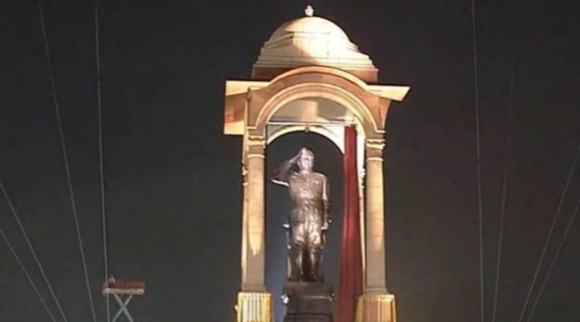 India: PM Modi unveils Netaji statue at Kartavya Path