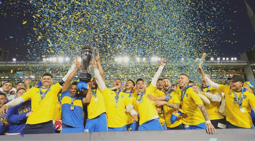 Boca se consagró nuevamente campeón del fútbol argentino
