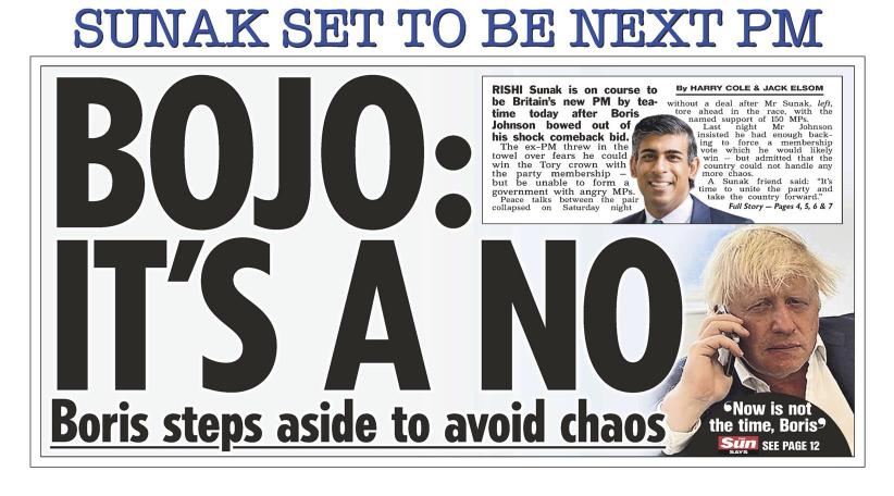 Rishi Sunak closes in on No 10 as Penny Mordaunt races to get 100 backers before deadline