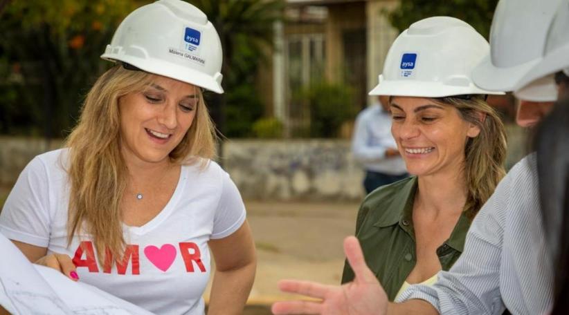 Malena Galmarini en Tigre: "Vamos a llegar pronto al 100% de agua y cloacas en Benavidez"