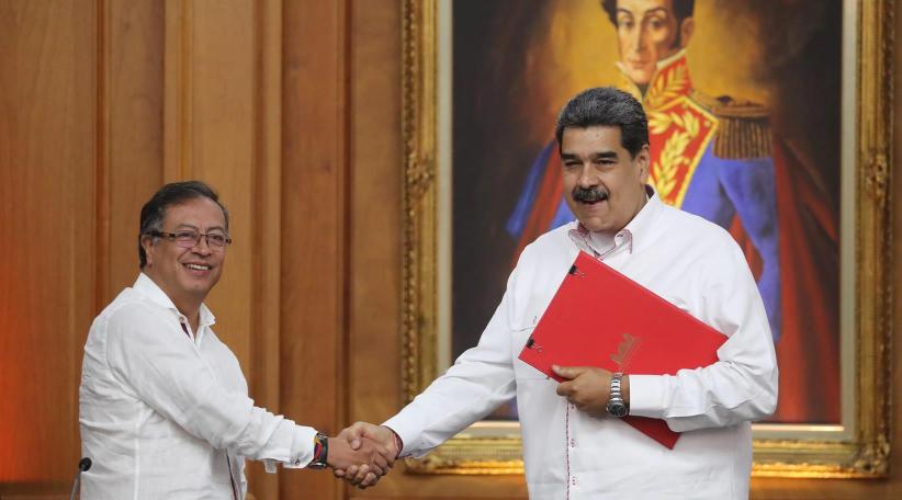 Maduro recibió a Petro y acordaron seguridad en la frontera entre Venezuela y Colombia