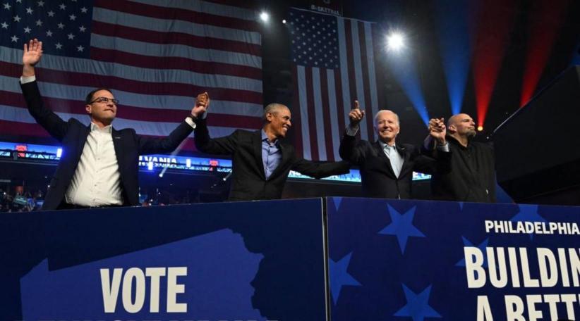 Biden and Obama Reunite in a Last-Ditch Effort to Save Their Party