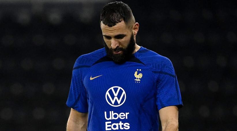  Karim Benzema queda fuera del Mundial tras lesionarse en un entrenamiento