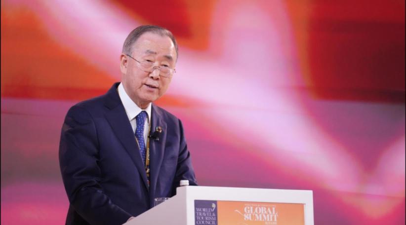  WTTC's annual Global Summit: “Our planet is on fire", said Ban Ki-moon