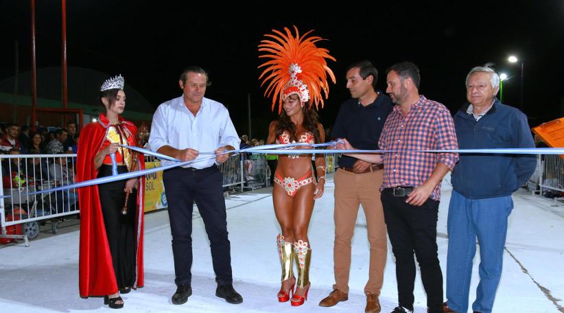 Sol Pérez participó de la inauguración del “Carnaval del Sol” en Dolores