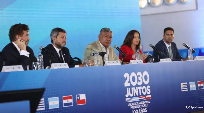 Se realizó la postulación oficial de Argentina, Uruguay, Chile y Paraguay como sede de la Copa del Mundo 2030
