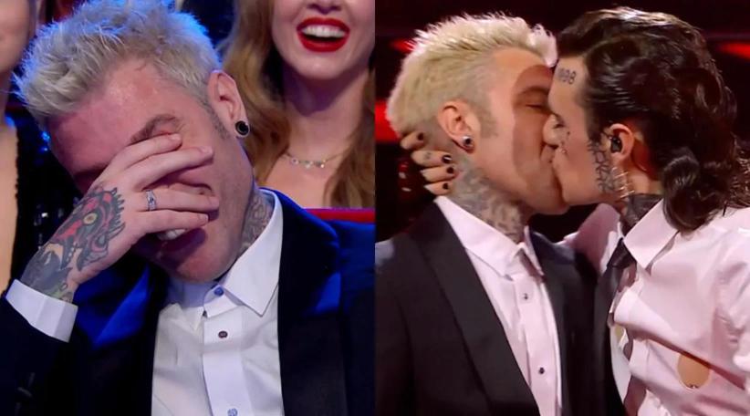 Escándalo en San Remo 2023: El beso robado por Rosa Chemical al rapero Fedez enfureció a su esposa y bloguera más famosa de Italia, Chiara Ferragni
