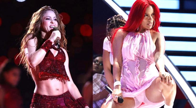 Shakira y Karol G desataron un caos en Times Square por el adelanto de su nueva canción