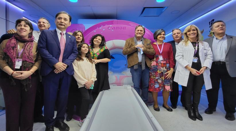 Japón dona un equipamiento médico de tecnología japonesa al Hospital Pediátrico Prof. Dr. Juan P. Garrahan