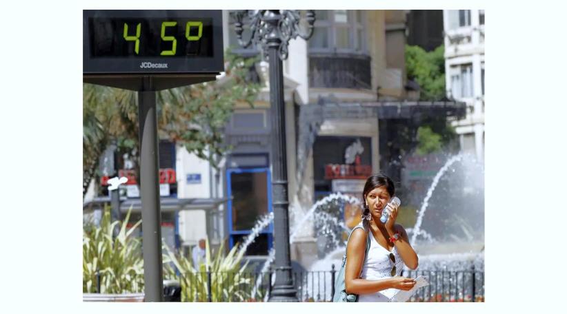 Ola de calor en España con temperaturas récord para el mes de abril