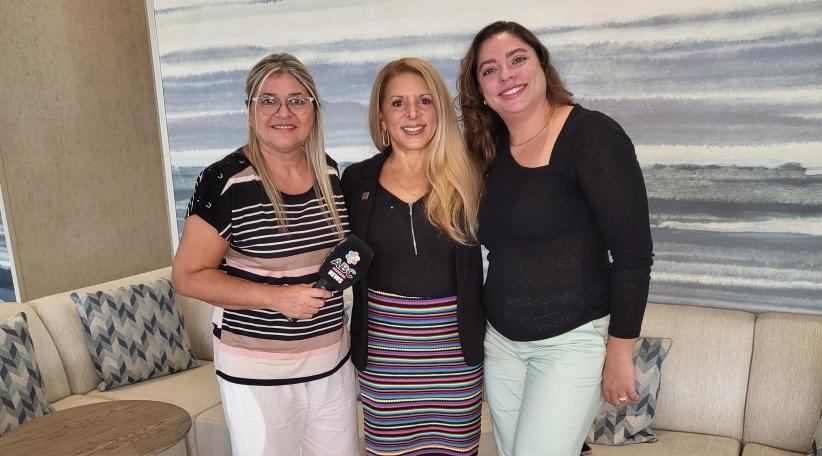 En el AC Hotel Fort Lauderdale Beach nos recibieron la Directora de Ventas y Mercadeo, Trish Pederson, junto a la gerente de ventas, Romi More. 