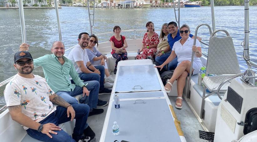 Colombian tourism industry operators visited Fort Lauderdale with the support of Visit Lauderdale and Spirit Airlines