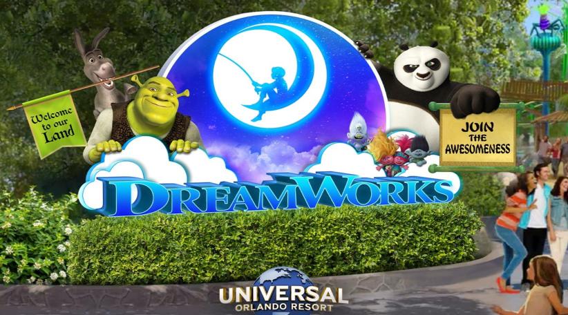 Universal Orlando anuncia nueva área temática de Dreamworks para 2024