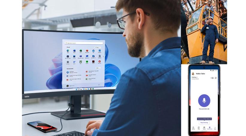 Motorola se asocia con Microsoft para llevar nuevas funciones de productividad al Lenovo ThinkPhone by Motorola