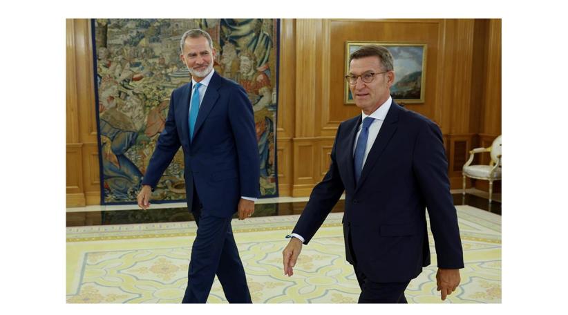 El rey propone a Feijóo como candidato a la investidura como presidente del Gobierno