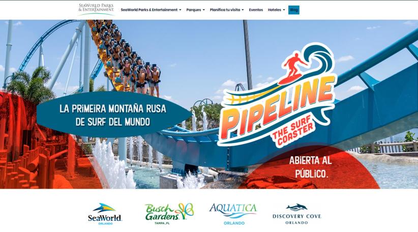 SeaWorld Parks &amp; Entertainment lanza website en español para el viajero latino