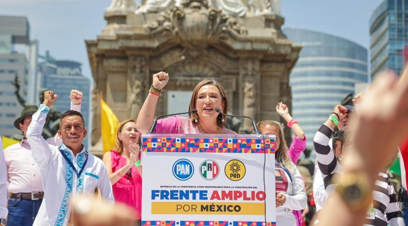Xóchitl Gálvez emerge como la cara de la oposición en México