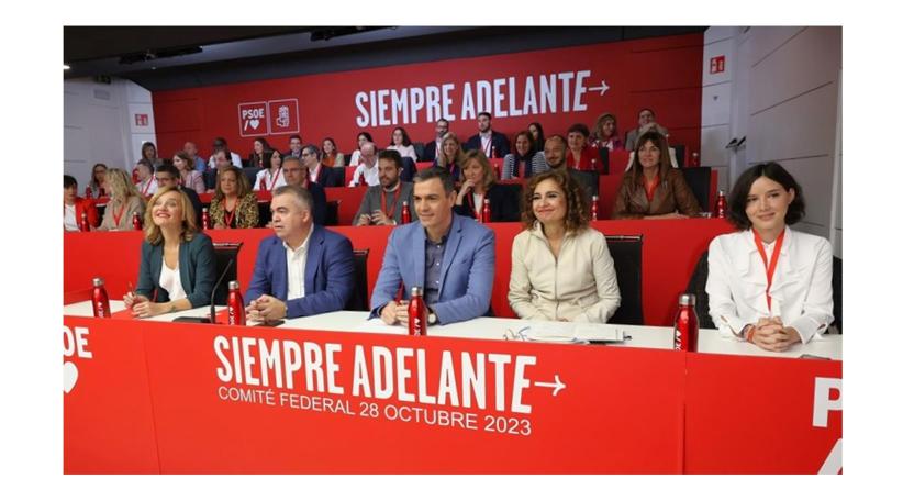 Pedro Sánchez  pide a la militancia del PSOE que avale su acuerdo con Sumar y defiende la amnistía en Cataluña: “Cataluña está lista para el reencuentro total”