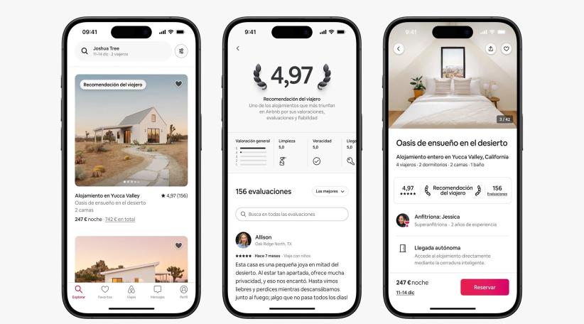 eso Airbnb creó Favoritos entre huéspedes, una colección de los 2 millones de espacios más preferidos en Airbnb según las calificaciones, las reseñas y los datos de confiabilidad de más de 500 millones de viajes. 