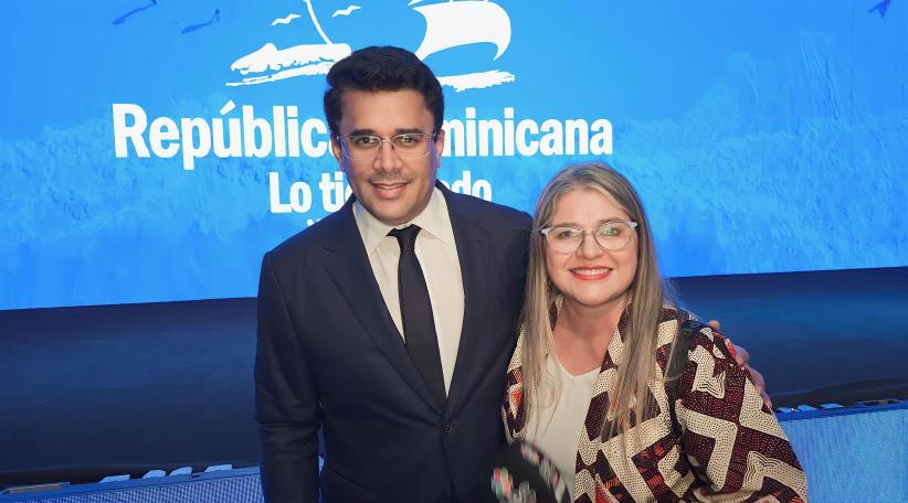 El Ministro de Turismo David Collado destacó el crecimiento sostenido de República Dominicana en el sector turístico