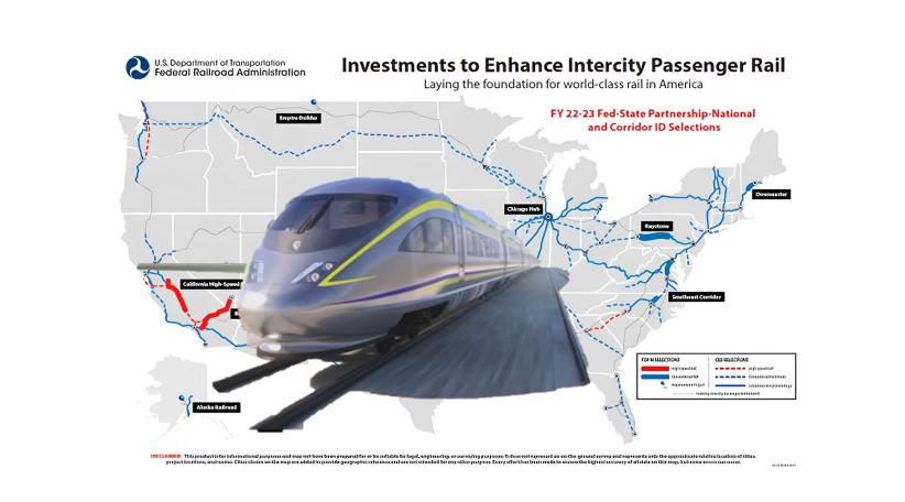 Biden unveils $8.2 billion investment in revolutionary rail projects to transform U.S. travel