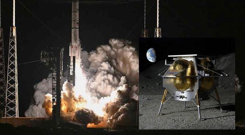 NASA Launches Lunar Landing Mission from Cape Kennedy after Decades