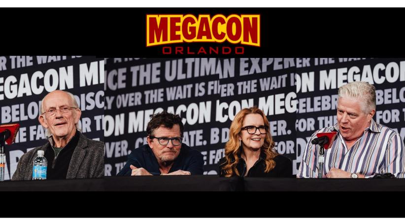 The protagonists of 'Back to the Future' capture the attention of thousands of fans attending Megacon in Orlando