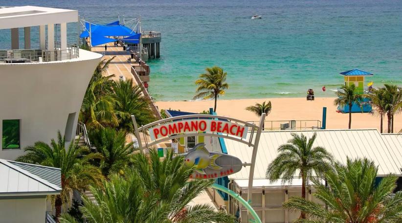 Pompano Beach is emerging as a thriving tourist destination in Greater Fort Lauderdale