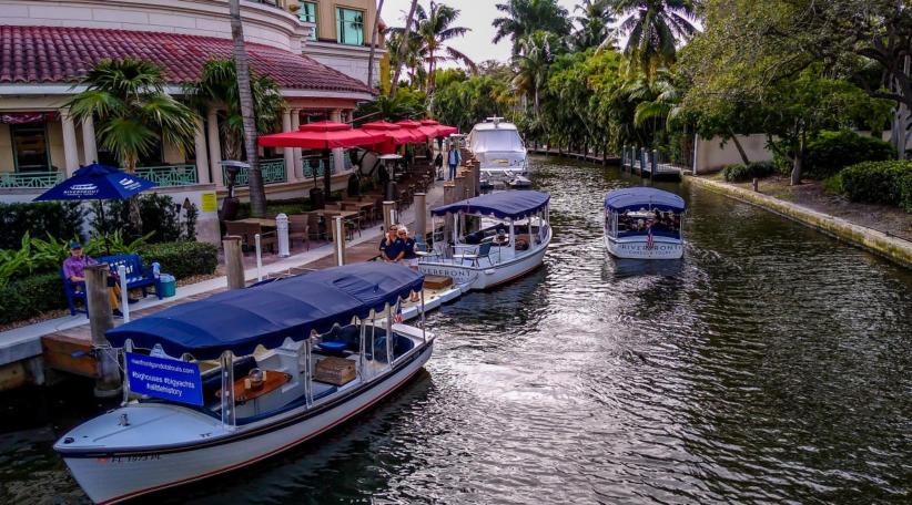 An unforgettable adventure in Fort Lauderdale, sailing the canals in the 'Venice of America.'