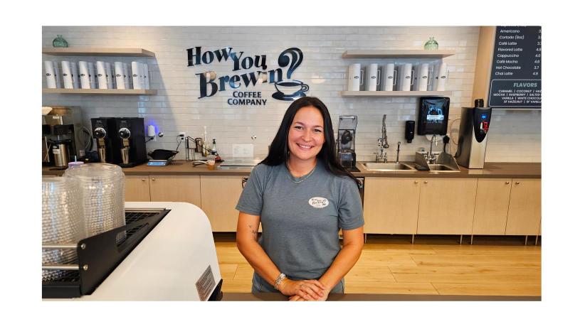 How You Brewin' Coffee Company: Un encantador lugar para desayunar cerca del muelle de Pompano Beach